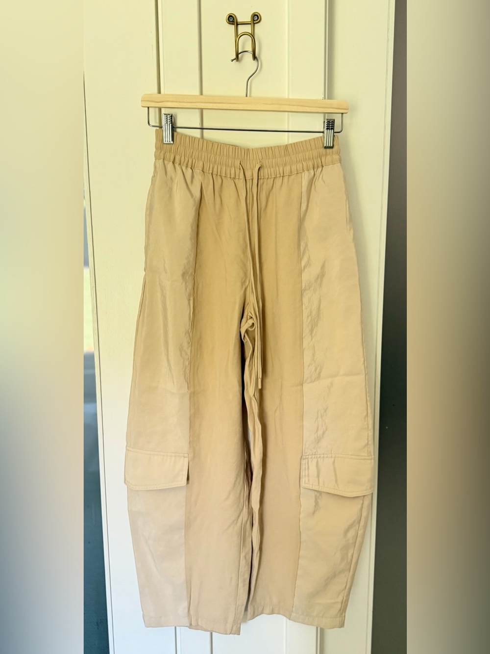 Zara Combination Barrel Pants